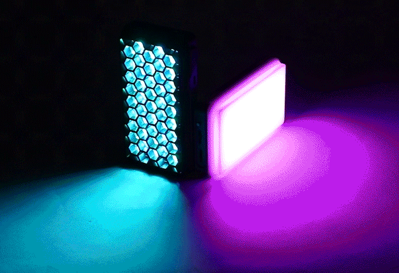 Falcon Eyes RGB мини светодиодный светильник для видео 2500 K-9000 K с регулируемой яркостью на фотокамере светильник ing Video Studio DSLR camera светильник F7