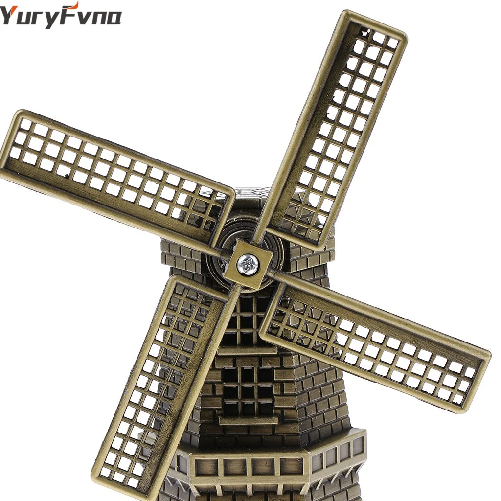 Металлическая голландская статуя ветряной мельницы YuryFvna строительная