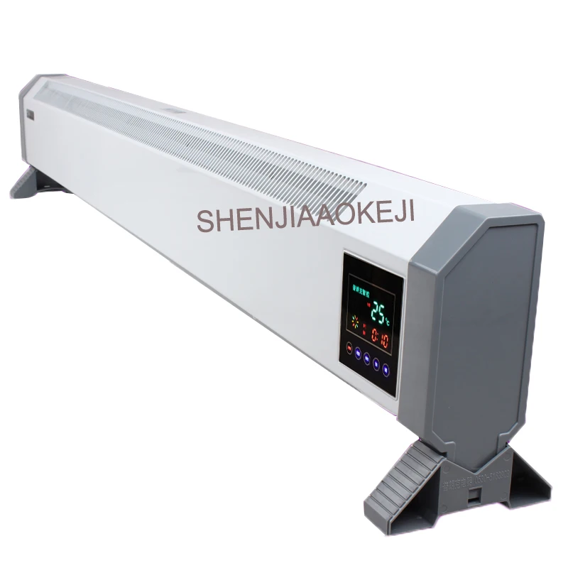 Baseboard heater Intelligent frequency conversion WiFi control yoga Household convection mode electric heating 220V 1PC | Бытовая