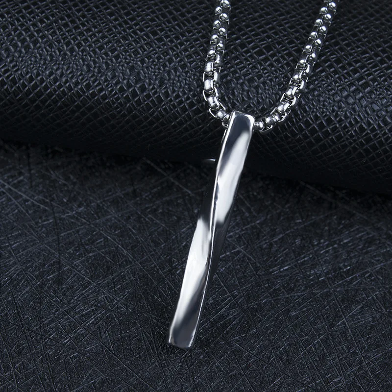 

Цепочка с геометрическим кулоном Ожерелье для мужчин модные ювелирные изделия для мужчин