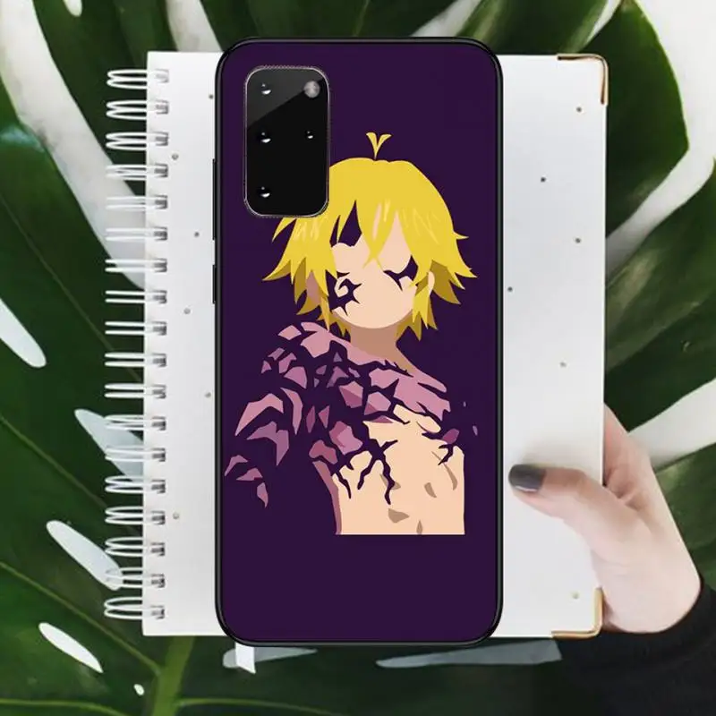 

Seven Deadly Sins Meliodas Phone Case For Samsung galaxy S 7 8 9 10 20 edge A 6 10 20 30 50 51 70 note 10 plus