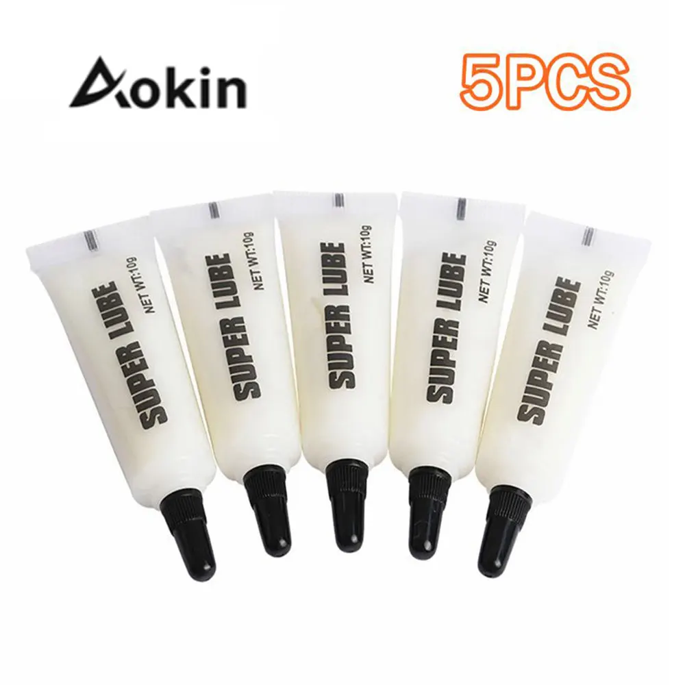 5PCS 3D Printer Parts Lubricating Oil Easy Threed Super Lube Gear Grease For Reduce Noise Good Lubrication Effect