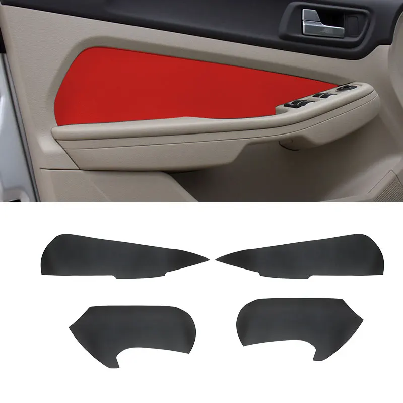 Для Ford Focus 2009 2010 2011 2012 2013 2014 4 шт. микрофибра кожа внутренняя ручка двери