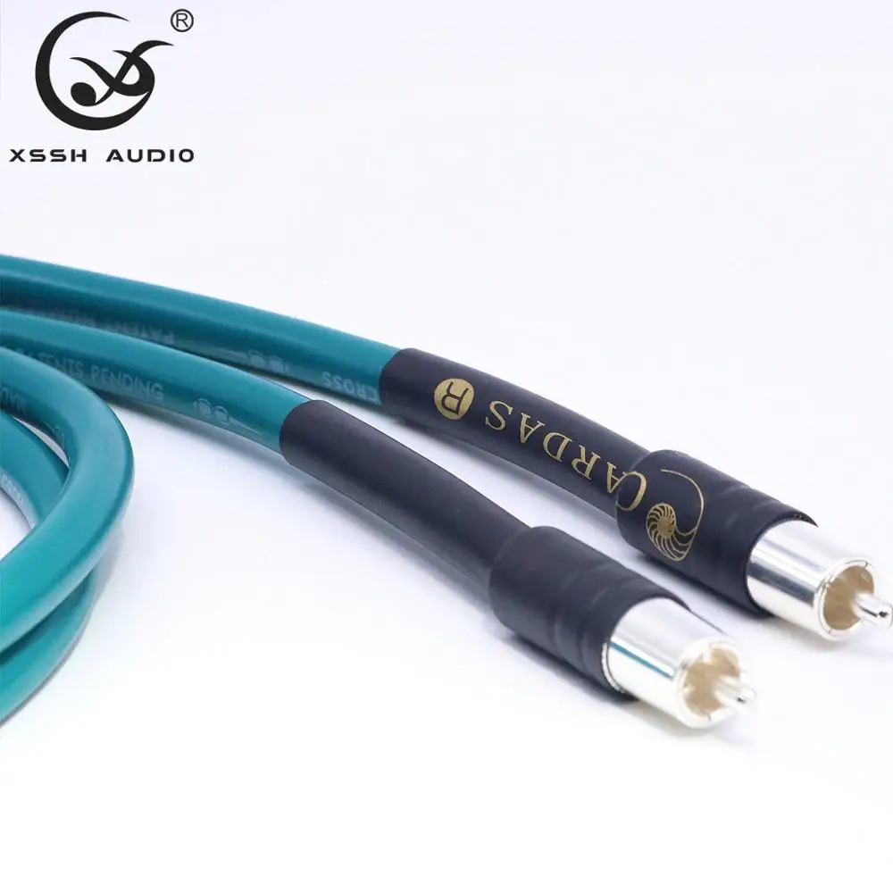 1 пара к RCA Hi-end Мощность усилитель из бескислородной меди с покрытием чистой