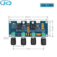 xh a901 ne5532 tone board preamp pre amp with treble bass volume adjustment pre amplifier tone controller for amplifier board