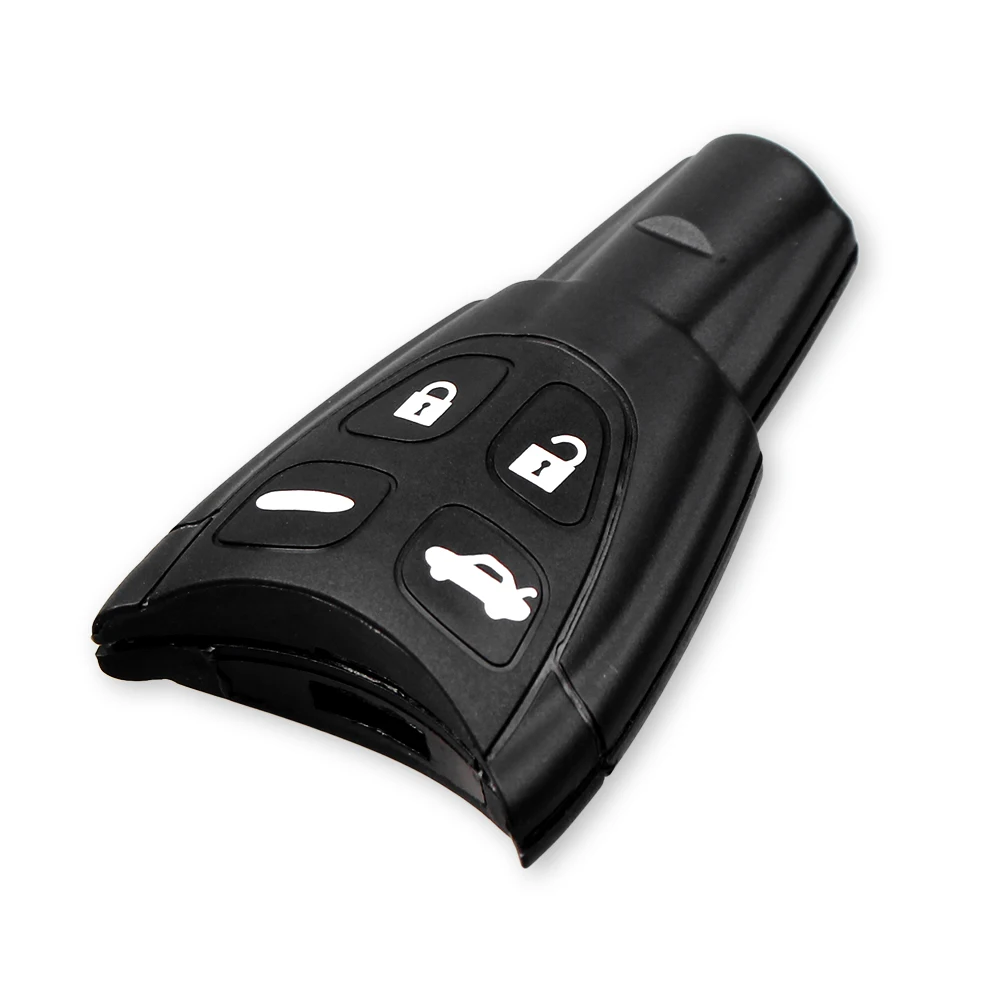 Dandkey пульт для ключей автомобиля чехол Fob для Saab 93 95 9-3 Sport Sedan Sport Combi Wagon 9-5 2003-2010 4 кнопки