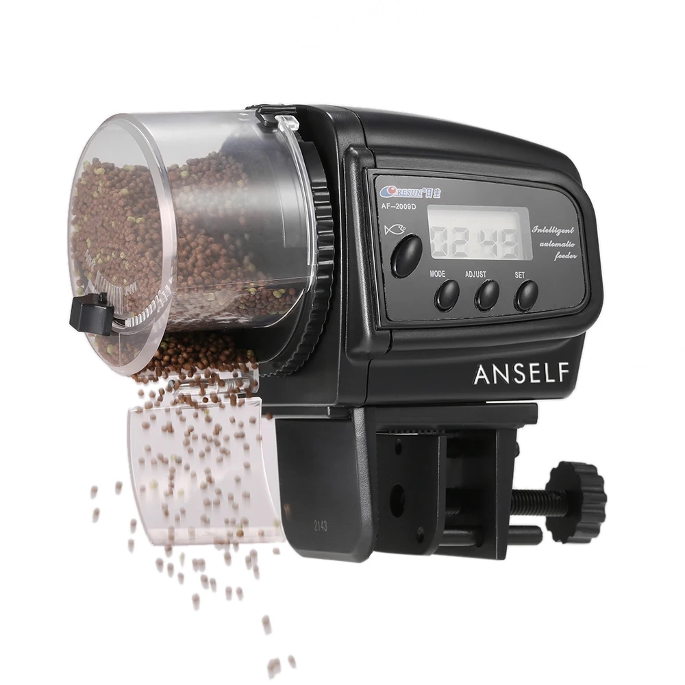Цифровой ЖК-дисплей автоматический аквариум Таймер автоматической подачи корма