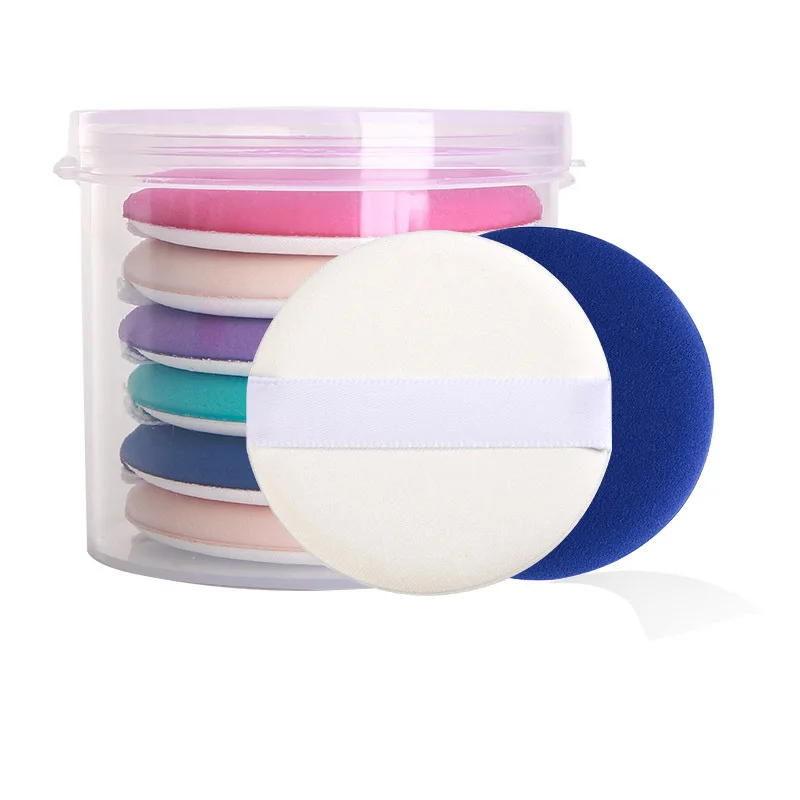 

7 Pieces Of Air Cushion Powder Puff BB Cotton Sponge Powder Puff Loose Powder Puff Universal Wet And Dry Makeup Tool Make Up
