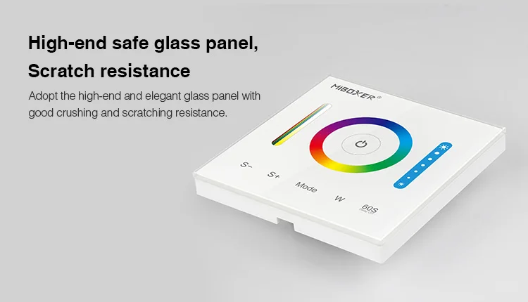 Mi боксеры P3 Смарт Панель светодиодный контроллер RGB/RGBW/RGB+ CCT светодиодный сенсорный выключатель Панель контроллер Светодиодный диммер для светодиодный полосы, Панель светильник