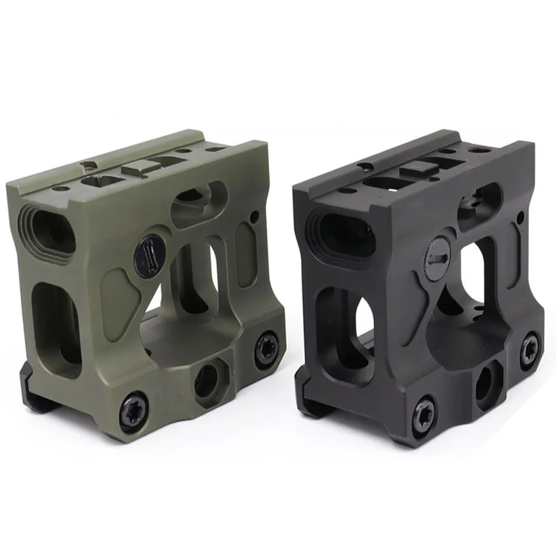 

Тактическое быстрое микро-крепление для страйкбола 2,26 дюйма, офсетная оптическая направляющая для H1 H2 T1 T2 CompM5, адаптер для охоты, аксессуары...