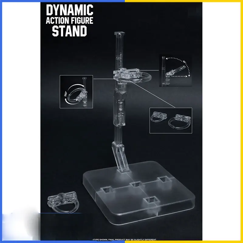 1/6 масштабная прозрачная динамическая подставка пластиковый кронштейн для 12