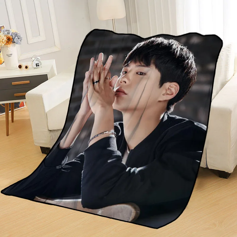

New Arrival Park Bo Gum Blankets Printing Soft Blanket Throw On Home/Sofa/Bedding Portable Adult Travel Cover Blanket