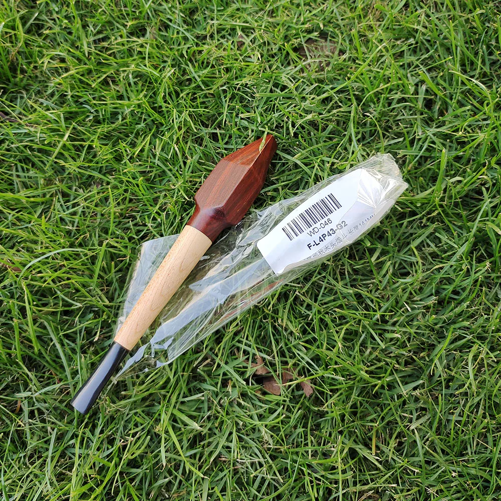 Натуральная Классическая двухцветная деревянная курительная трубка COURNOT 101 мм