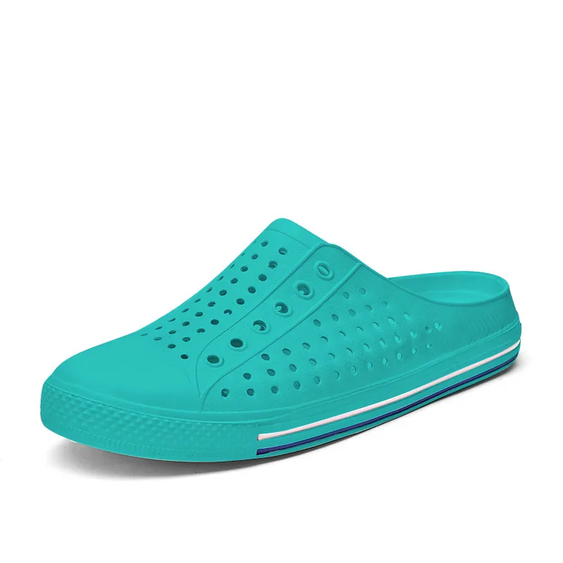 Style 11 SAGUARO/Коллекция года; летние тапочки; Мужские дышащие пляжные сланцы с перфорацией; унисекс; Повседневные слипоны на плоской подошве; сандалии; Мужская обувь; zapatos - Цвет: Style 11
