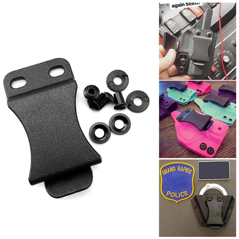 Тактическая К оболочка кобура пояс зажим с Kydex винты на открытом воздухе