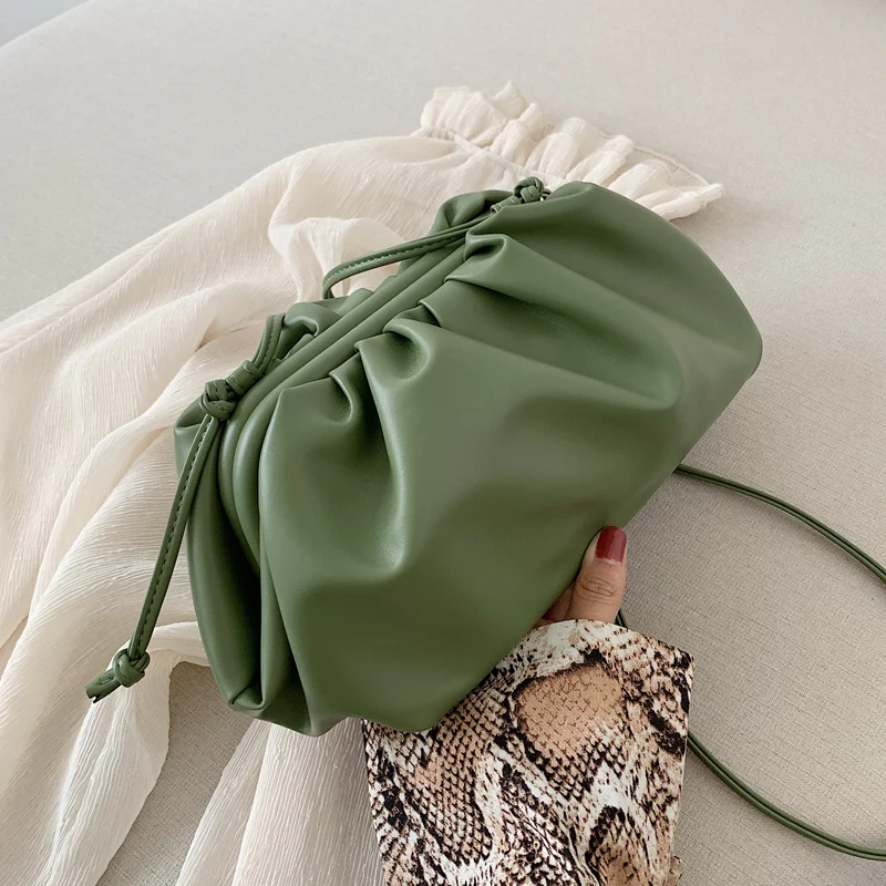 

SWDF New Solid Color Pu Leather Crossbody Bags For Women 2021 Small Clutch Lady Luxury Shoulder Simple Bag Travel Handbags
