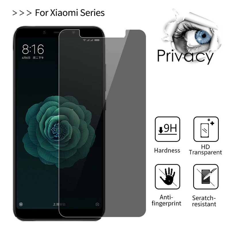 9H Magic тонированное Защитное стекло для телефона Redmi K20 Pro закаленное Note 3 4 4X 5A Prime 5 6 7