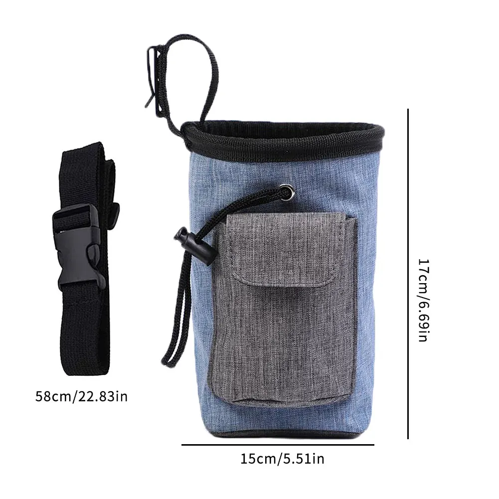 

Dog Treat Pouch Drawstring Carries Pet Toys Food Poop Bag Pouch Pet Hands Free Training Waist Bag Pet Product Reward Waist Bag