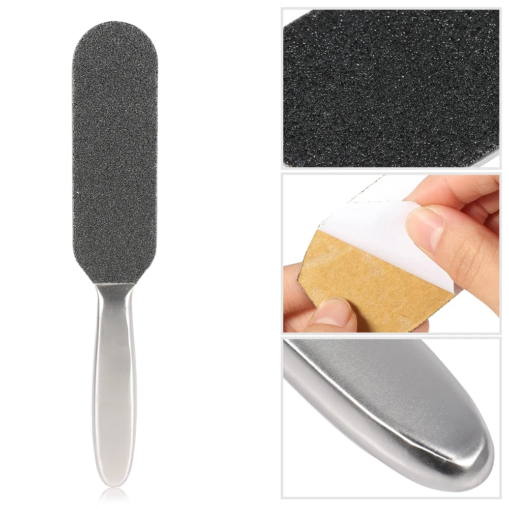 Педикюрный набор инструментов для ухода за ногами 1 шт. двусторонняя ручка пилки