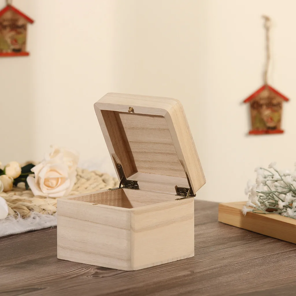 Новое поступление 2020 многофункциональная Маленькая деревянная Коробка Для