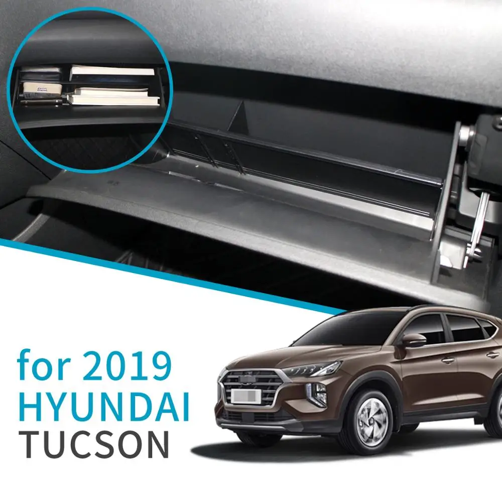 Для hyundai Tucson автомобильный бардачок интервал хранения аксессуары консоль Tidying Box центральный ящик для хранения