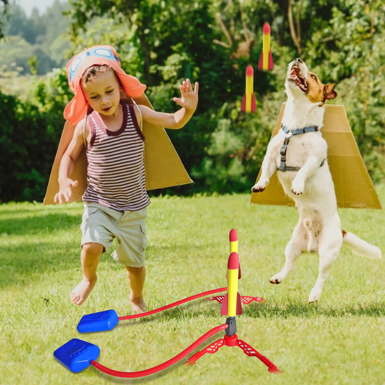 Детская игрушка-Ракетница Интерактивная мягкая поролоновая Регулируемая