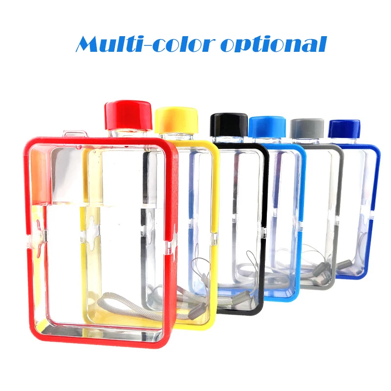 2 шт./упак. A5 плоская чашка прозрачная бумага бутылка для воды дамы личности