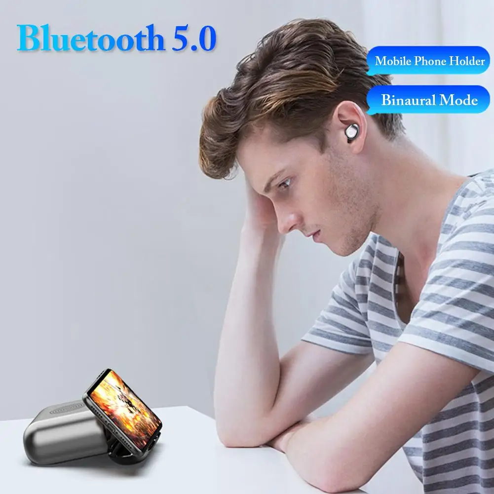 Беспроводные наушники F9 TWS Smart Touch Bluetooth 5 0 беспроводные наушники-вкладыши стерео