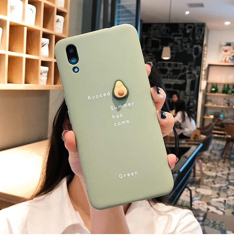 3D авокадо мягкий чехол для huawei Honor вид 10 9X 8C 8X 8A 7X 10i 20i P20 P30 Коврики 20 30 Pro Lite Y9 Prime P Smart плюс чехол - Цвет: 4K3dlv-zmnyg