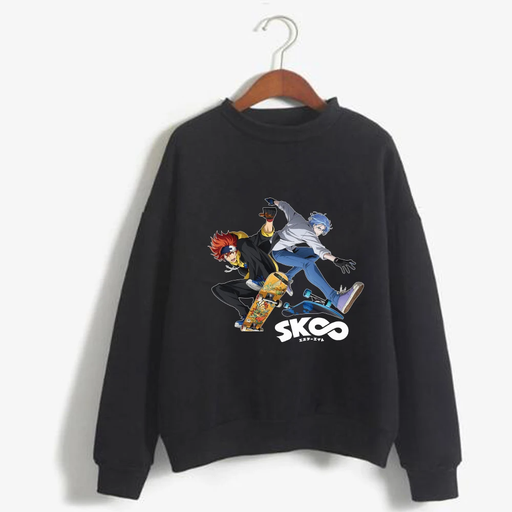 

Miya and Langa Hoodie Fashion Long Sleeve Casual Loose O-neck Print Unisex