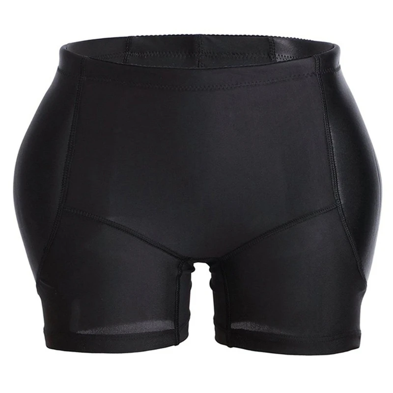 

Women Tummy Control Mid Rise Panties Sexy Seamless Fixed Padded Butt Lifter Enhancer Underwear Briefs Shapewear Shorts