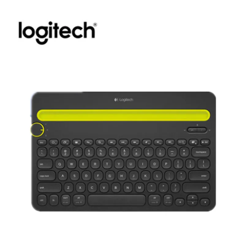 Беспроводная клавиатура Logitech K480 Bluetooth многоскоростная со слотом для телефона