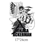 Термоклейкие нашивки на одежду с изображением крыльев свободы из атаки на титанов, термоклейкие японские термонаклейки