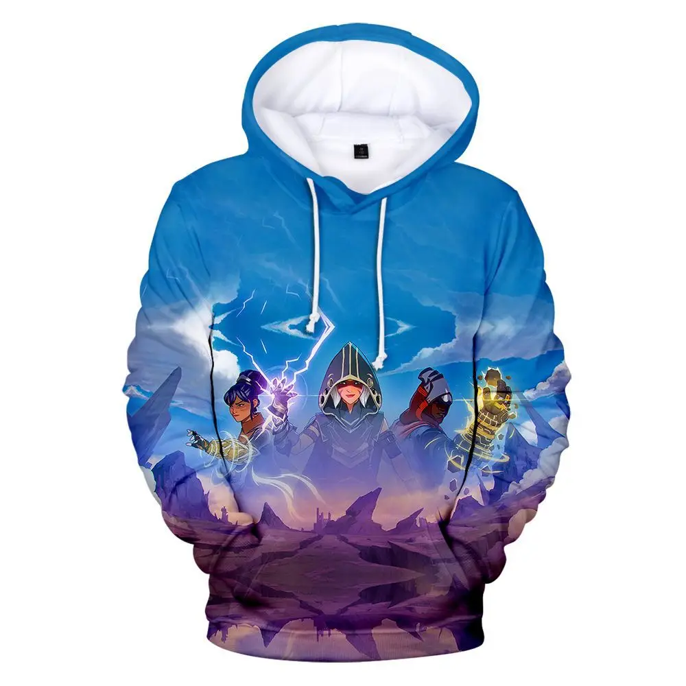

Hot Sale 3D Anime Spellbreak Hoodies Cartoon Element Children Hoodie Personality Casual Boys / Girls Pullover Sweatshirts