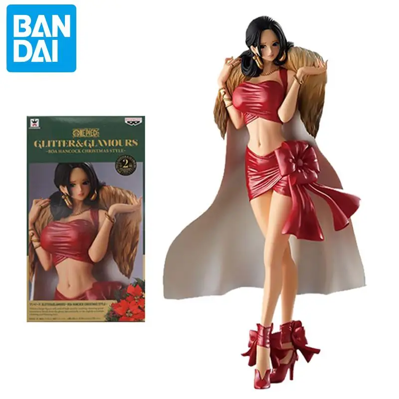 

Bandai One Piece Flash Charm Series Hancock Nami Vivi Kalifa Big Collection Action Figure Pvc Model Collectible Toys
