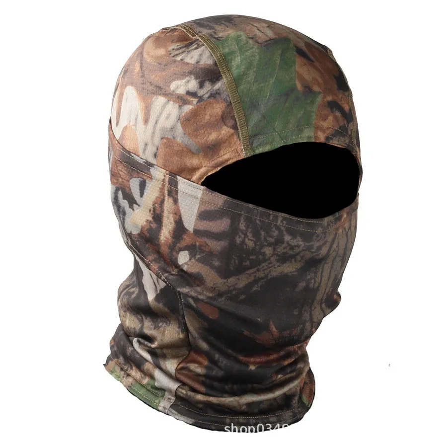 

Multicam Camouflage Balaclava Full Face Mask Tactical CS Wargame Army Hunting Cycling Sports Helmet Liner Cap Military CP Scarf
