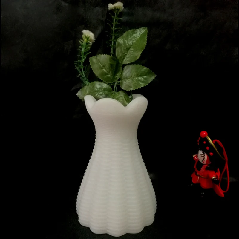 

Новинка, горшки для цветов D9 * D12 * H19cm, 16 цветов, декоративные Светящиеся в темноте вазы с подсветкой, бесплатная доставка, 50 шт./лот
