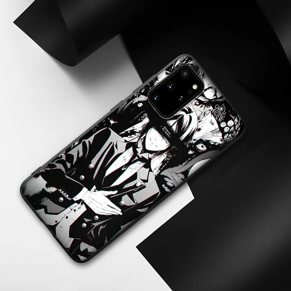 Мягкий чехол Lavaza Черный Батлер Kuroshitsuji для Samsung Note A3 A5 A6 A7 A8 A9 A10s A20s A30s A40s A50s 10 A70 8 9 J6