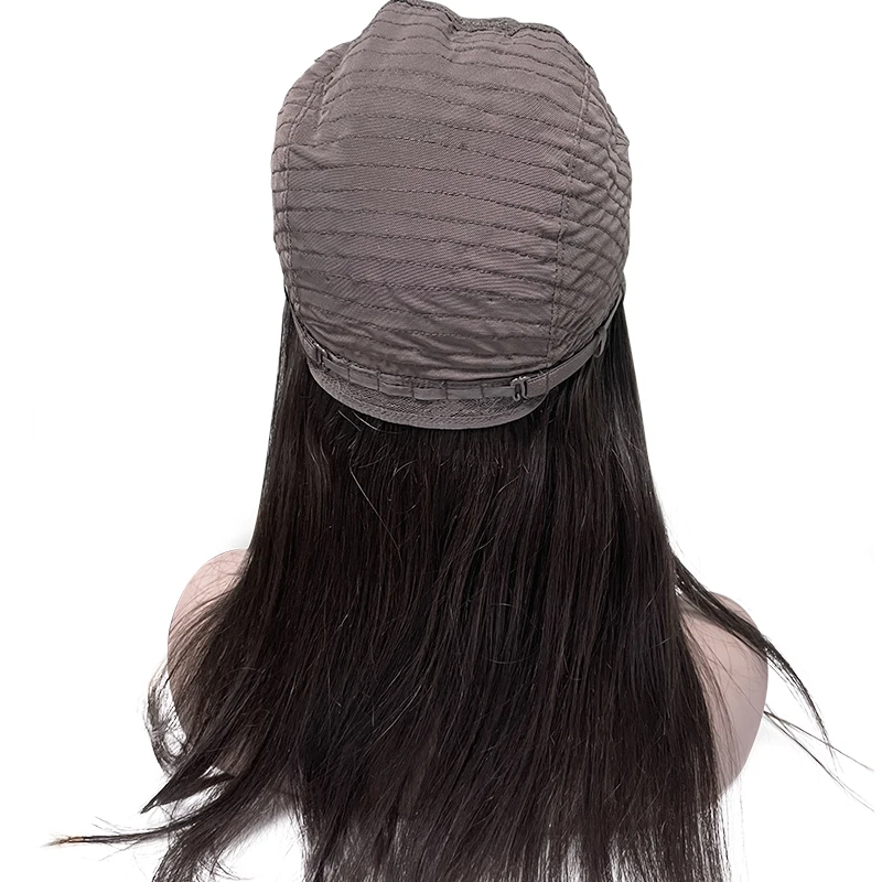 Straight Virgin Human Hair Wigs for Women 2x4 HD Lace Closure Wig Ali Queen Brazilian Raw Natural Color Hairline | Шиньоны и парики