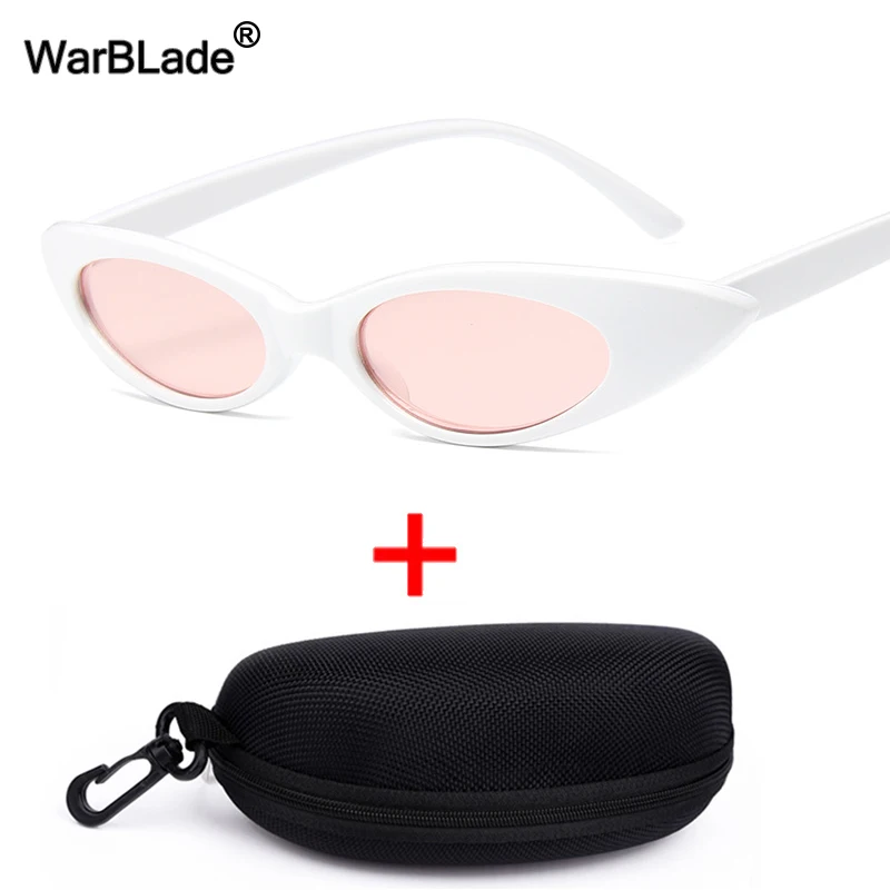 

WarBlade Vintage Cat Eye Sunglasses Women Classic Brand Designer Small Frame Cateyes Sun Glasses Female Oval Eyewear UV400