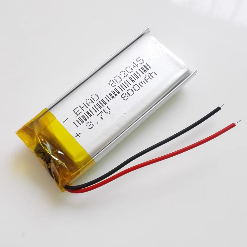 Набор 5 шт. EHAO 802045 3 7 в 800 мАч литий-полимерный LiPo аккумулятор для Mp3 PAD DVD