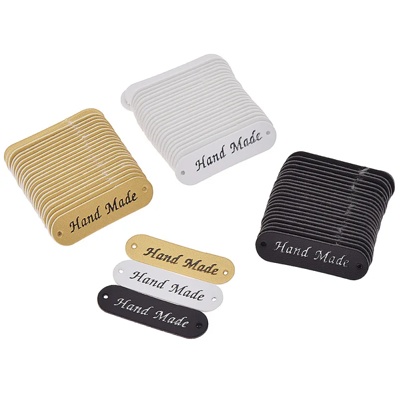 Товары для одежды ручной работы с принтом кожаные этикетки бирки сделай сам