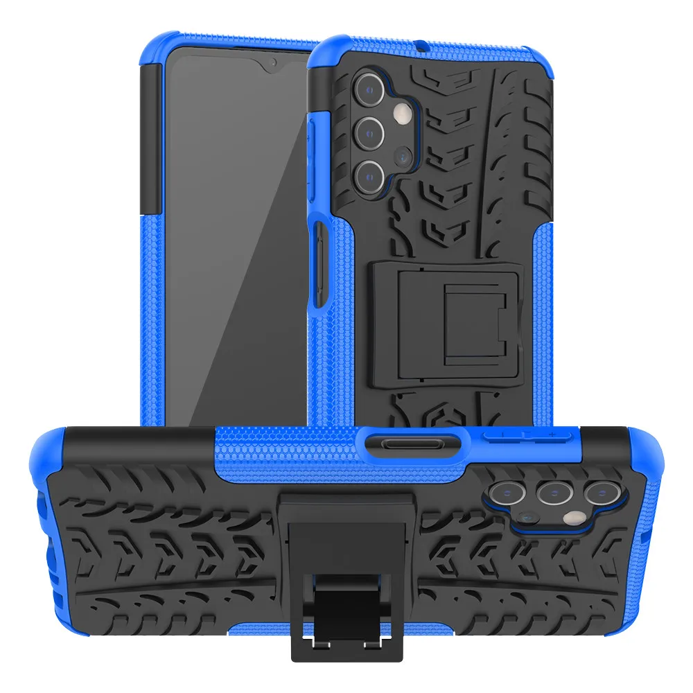 

Suitable for Samsung Galaxy A32 Case, PC + Silicone Hybrid Combo Armor Cover for Samsung Galaxy A32 5G