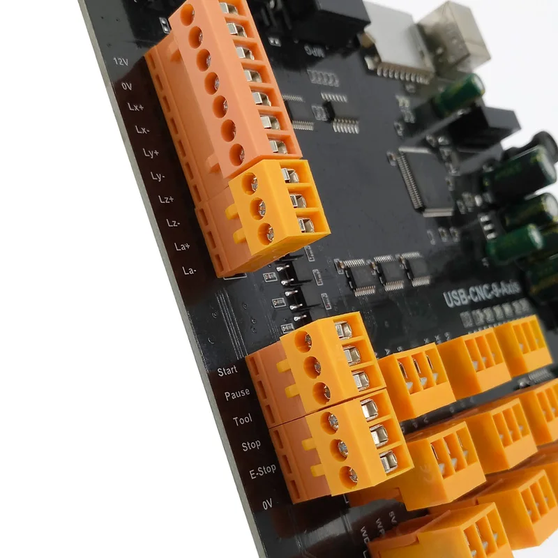 Плата драйвера USB CNC 9 осевой контроллер шагового двигателя Breakout плата с MPG