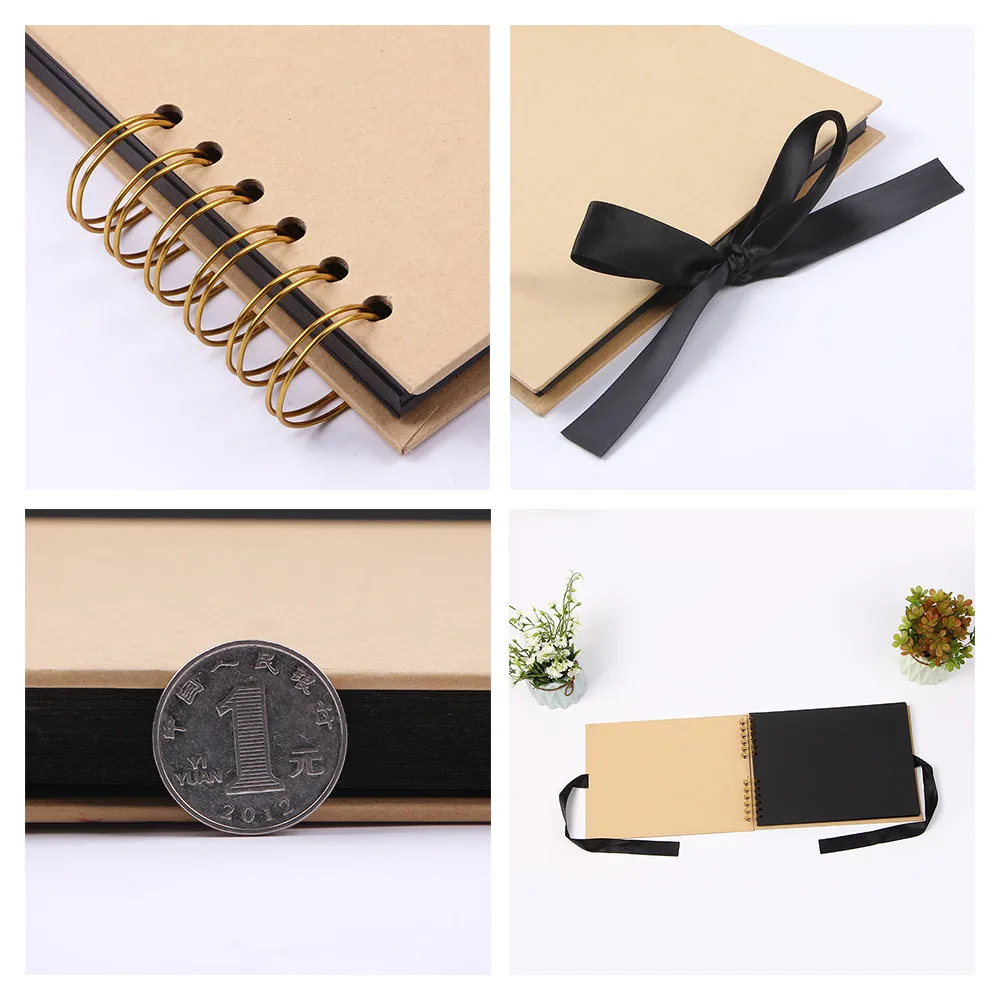 Diy Фотоальбом детский альбом для скрапбукинга фотограф альбуму книга памяти