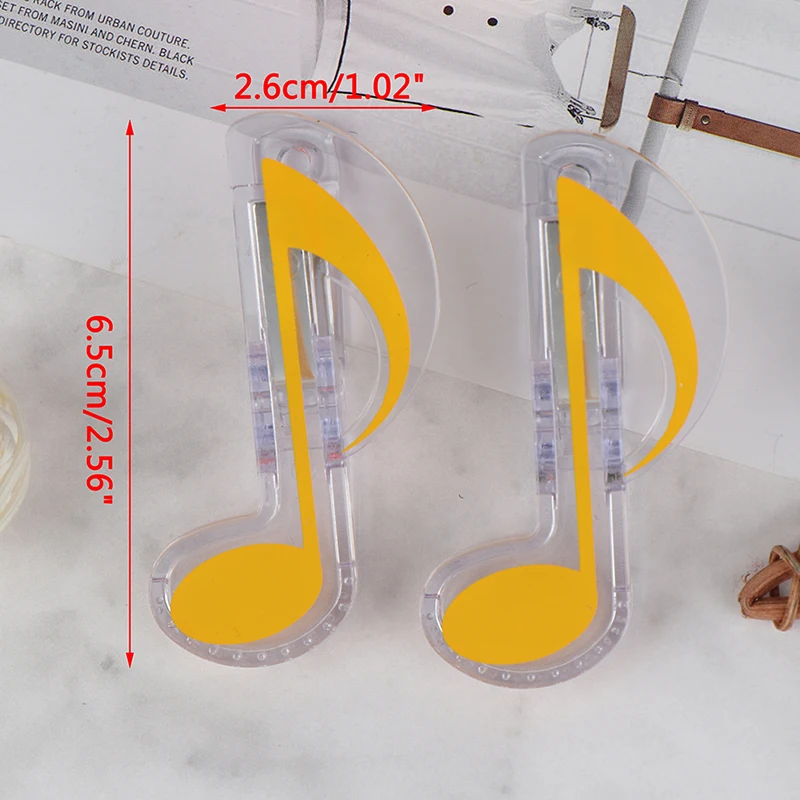 2 шт. зажим для музыкальной книги пластмассовый фортепиано клипса скрипичный