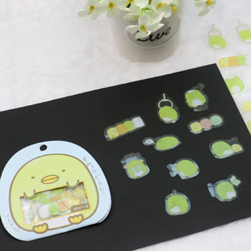 50 шт./лот DIY стильная футболка с изображением персонажей видеоигр Kawaii этикетки из