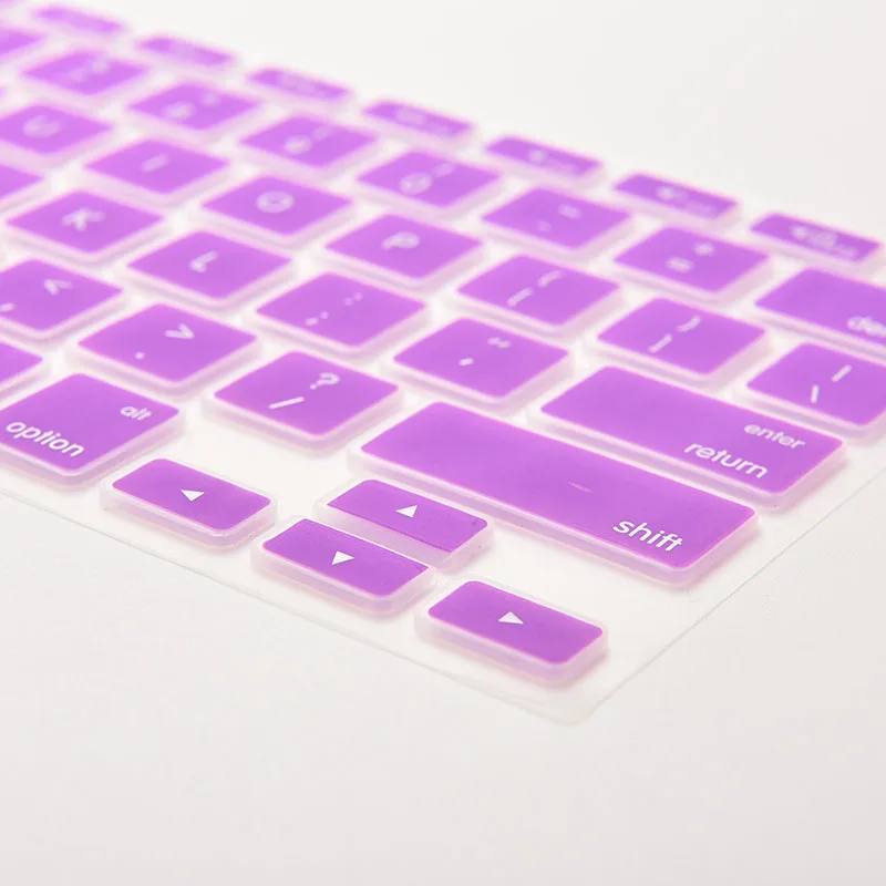 

1pc Silicone Keyboard Skin Cover Case for Macbook Air Pro 13" 15" 17" Inch Laptop Keyboard Protective Film Computer Accessories