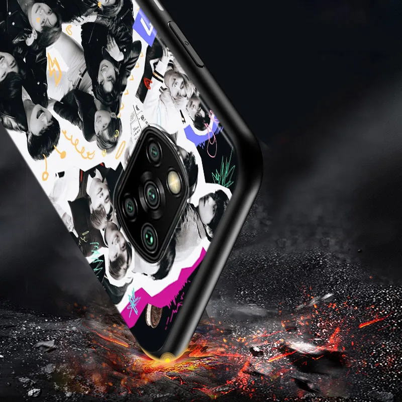 

KPOP Bangtan Boys For Xiaomi Poco X3 NFC M2 X2 F2 C3 M3 F1 Pro Mi Play Mix 3 A3 CC9E A2 A1 6 5 Lite Phone Case