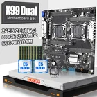 Материнская плата JINGSHA X99, mATX, Intel X99, LGA 2011-3, DDR4 2133 МГц